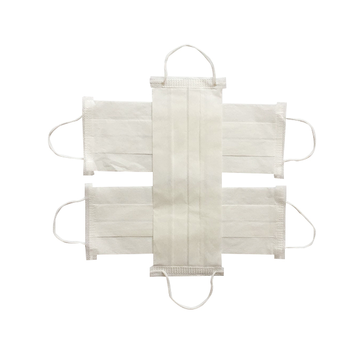 paper single ply face mask